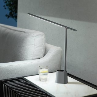 Настільна лампа Baseus Smart Eye Series Charging Folding Smart Light Grey (DGZG-0G)