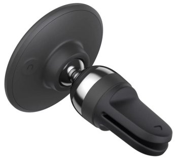 Кріплення для мобільного телефону Baseus C01 Magnetic Phone Holder Air Outlet Version Black (SUCC000101)