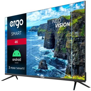 Телевізор LED Ergo 43DUS6100 (Smart TV, Wi-Fi, 3840x2160)