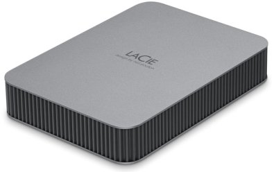 Зовнішній HDD LaCie Mobile Drive Secure 5TB Space Gray (STLR5000400)