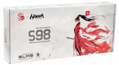 Клавіатура Bloody S98 Naraka BLMS Red Switch
