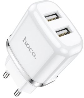 Зарядний пристрій Hoco N4 Aspiring White with Type-C 1m (30775_White)
