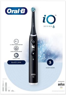 Електрична зубна щітка Braun Oral-B iO Series 6 Black (iOM6.1B6.3DK)