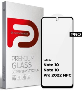 Захисне скло ArmorStandart for Infinix Note 10/Note 10 Pro 2022 NFC - Pro Black (ARM63371)
