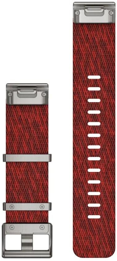 Ремінець Garmin for MARQ - 22mm QuickFit Jacquard-weave Nylon Strap Red (010-12738-22)