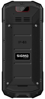 Мобільний телефон SIGMA X-treme PA68 Black/Red (4827798466520)