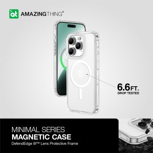 Чохол Apple for iPhone 15 Pro Max Minimal Case MagSafe Clear (IP156.7PMMINCL)