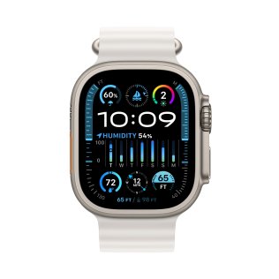 Смарт годинник Apple Watch Series Ultra 2 GPS 49mm Titanium Case with White Ocean Band (MREJ3)