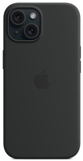 Чохол Apple for iPhone 15 - Silicone Case with MagSafe Black (MT0J3)