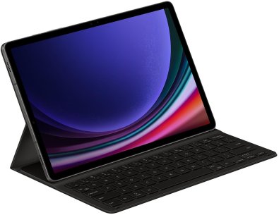 Чохол-клавіатура Samsung for Galaxy Tab S9 - Book Cover Keyboard Slim Black (EF-DX710BBEGUA)