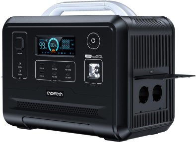 Зарядна станція Choetech BS005 1200W 960Wh Black