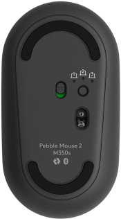 Миша Logitech Pebble Mouse 2 M350s Tonal Graphite (910-007015)