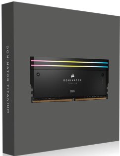 Оперативна пам’ять Corsair Dominator Titanium RGB Black DDR5 2x16GB (CMP32GX5M2B6000C30)