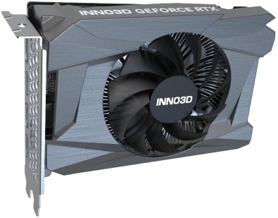 Відеокарта Inno3D GeForce RTX 4060 Compact (N40601-08D6-173050N)