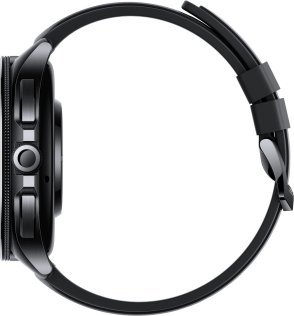 Смарт годинник Xiaomi Watch 2 Pro Black Case with Black Fluororubber Strap (BHR7211GL)