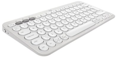 Клавіатура компактна Logitech Pebble Keys 2 K380s US International Tonal White (920-011852)