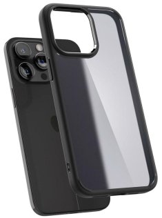 Чохол Spigen for Apple iPhone 15 Pro Max - Ultra Hybrid Matte Frost Black (ACS06568)