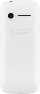 Мобільний телефон Alcatel 1052D білий передня частина