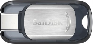 Флешка Type-C SanDisk Ultra 128 ГБ (SDCZ450-128G-G46) сіра