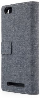 Чохол Fabric для Lenovo Vibe C A2020 сірий