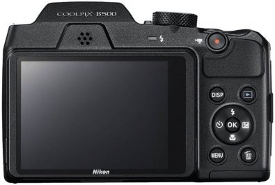 Цифрова фотокамера Nikon Coolpix B500 чорна