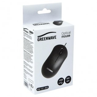 Мишка Greenwave KM-ST-800 чорна