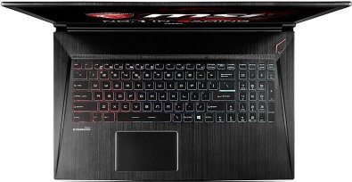 Ноутбук MSI GS73VR-7RF (GS73VR7RF-286UA) чорний