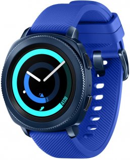 Смарт годинник Samsung SM-R600 Gear Sport Blue (SM-R600NZBASEK)