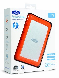 Зовнішній жорсткий диск LaCie Rugged Thunderbolt 1 TB STEV1000400 Orange