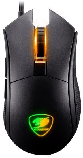 Мишка, Cougar Revenger S, USB RGB Чорна ( Gaming )