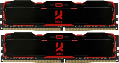 Оперативна пам’ять GOODRAM Iridium X Black DDR4 2x8GB IR-X2666D464L16S/16GDC