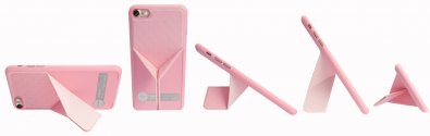Чохол OZAKI for iPhone 7 - Ocoat-0.3 Totem Versatile case with stand Pink (OC777PK)