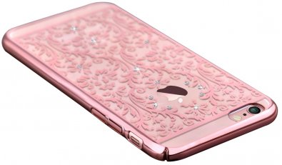 Чохол Devia for iPhone 6/6S - Crystal Baroque Rose Gold (6952897978716)