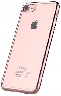 Чохол Devia for iPhone 7 - Glitter soft case Rose Gold