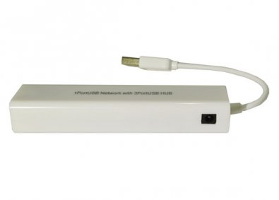 Мережева карта Dynamode MM-USB88760-GLAN White (USB2.0-RJ45-HUB3)