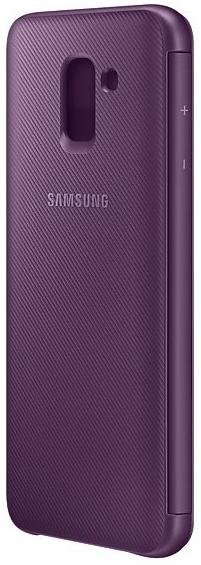 for J6 2018/J600 - Wallet Cover Purple