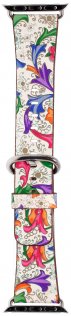 for Apple Watch 38mm - Flower Band White