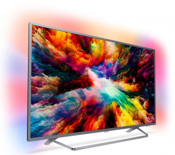 Телевізор LED Philips 43PUS7303/12 (Android TV, Wi-Fi, 3840x2160)