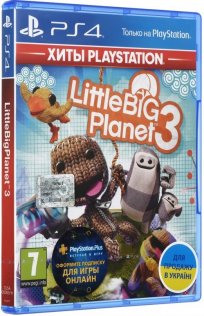 Гра LittleBigPlanet 3 [PS4, Russian version] Blu-ray диск