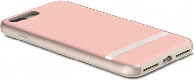 for Apple iPhone 8 Plus/7 Plus - Vesta Textured Hardshell Case Blossom Pink