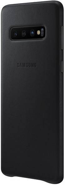 Чохол-накладка Samsung для S10 (G973) - Leather Cover Black
