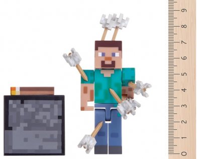 Ігрова фігурка Minecraft Steve with Arrow, серія 4