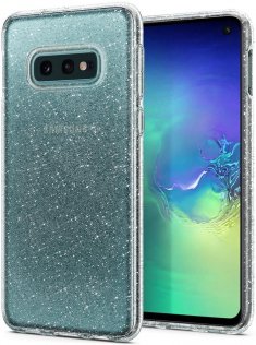 Чохол-накладка Spigen для Samsung Galaxy S10e - Case Liquid Crystal Glitter Quartz