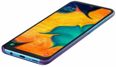 Чохол Samsung for Samsung Galaxy A30 A305 - Gradation Cover Violet (EF-AA305CVEGRU)