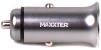 Зарядний пристрій Maxxter UCC-22A 2xUSB 3.1A Gray