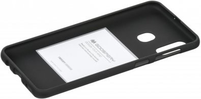 Чохол-накладка Goospery для Samsung Galaxy A30 (A305) - SF Jelly Black