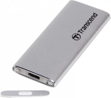  Кишеня зовнішня для SSD Transcend TS-CM42S Metal Silver