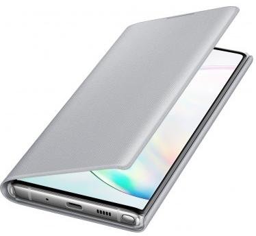Чохол-книжка Samsung для Note 10 - LED View Cover Silver
