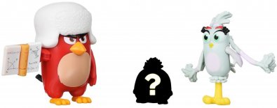Ігрова фігурка Jazwares Angry Birds ANB Mission Flock Ред і Сільвер