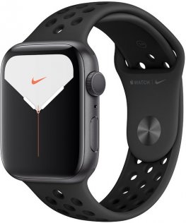 Смарт годинник Apple Watch Nike+ Series 5 GPS, 44mm Space Grey Aluminium Case with Anthracite/Black (MX3W2)